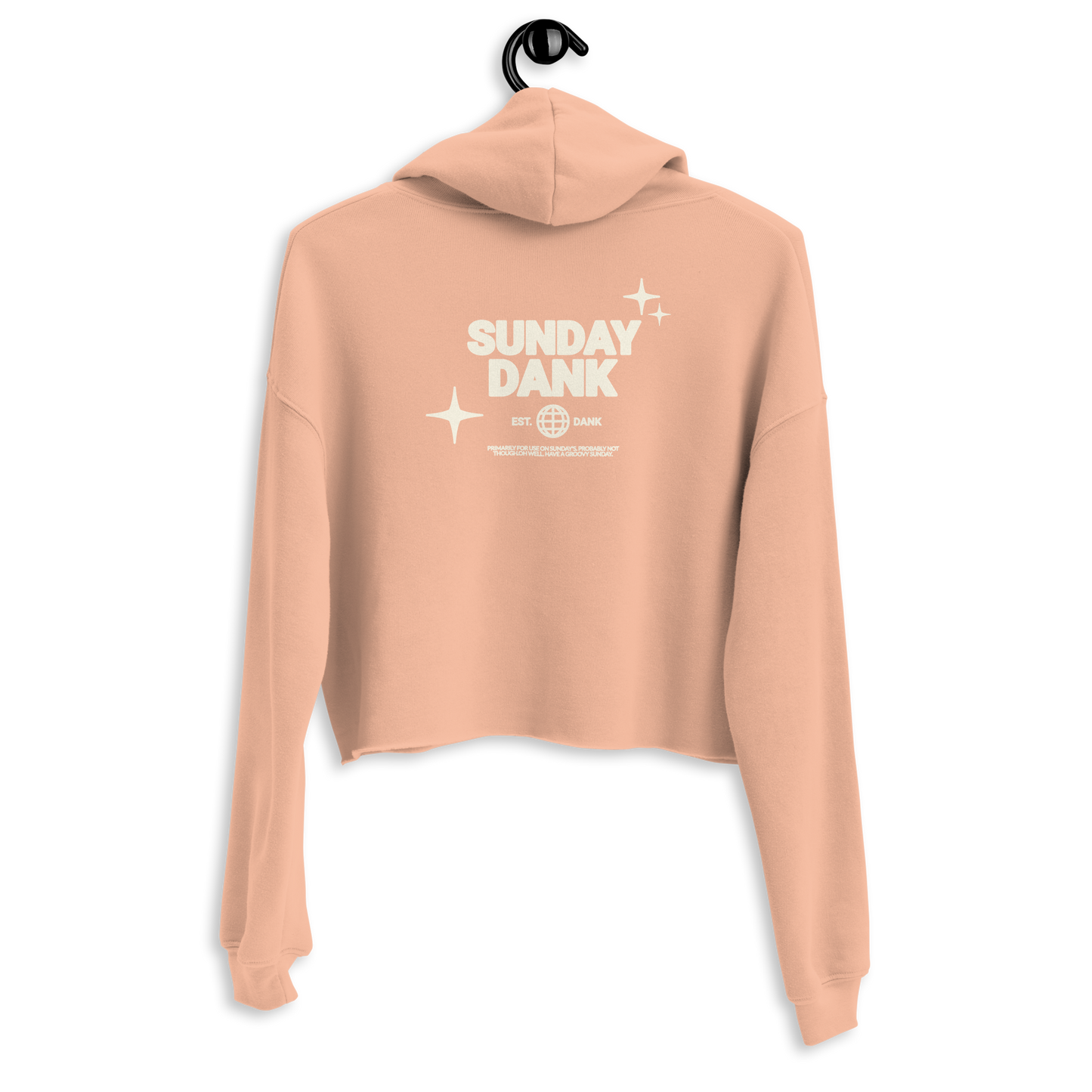 Sunday Dank Women's Crop Hoodie